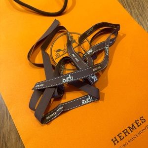 72 inches Hermes ribbons